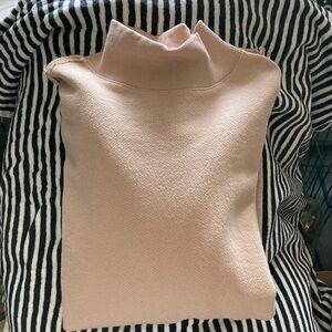 We The Free Soft Pink Turtleneck Sweater